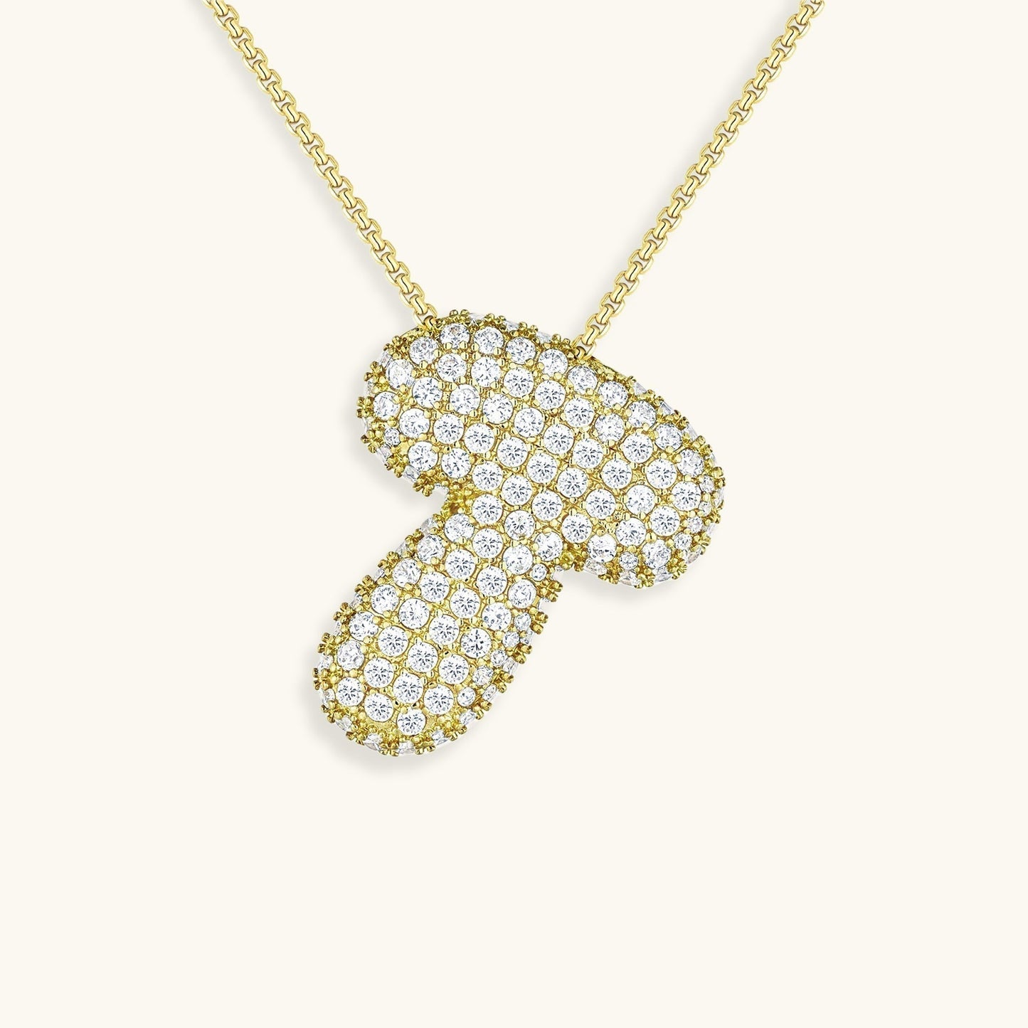 Collier en Diamant Initial Bulle