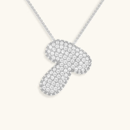 Collier en Diamant Initial Bulle