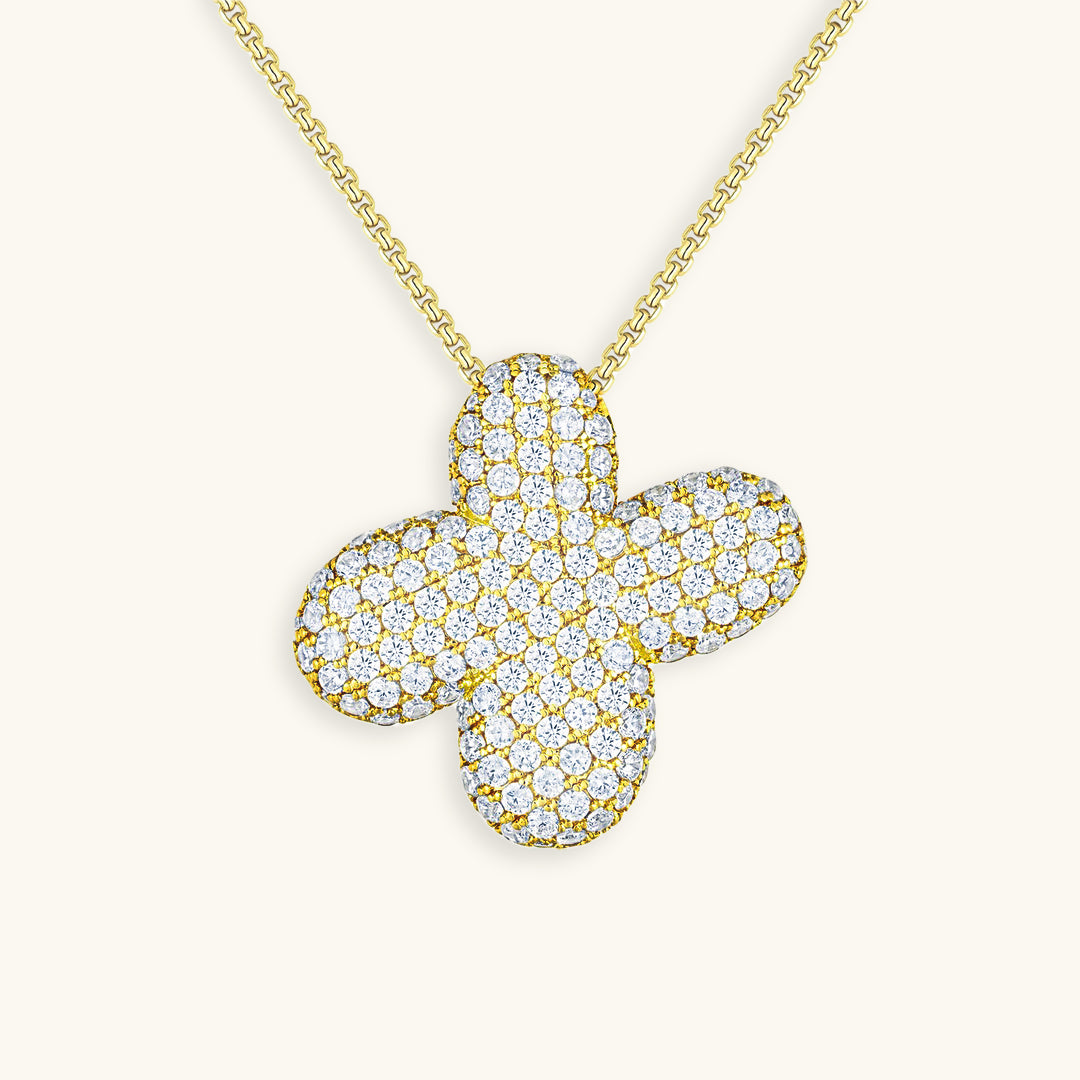 Collier en Diamant Initial Bulle