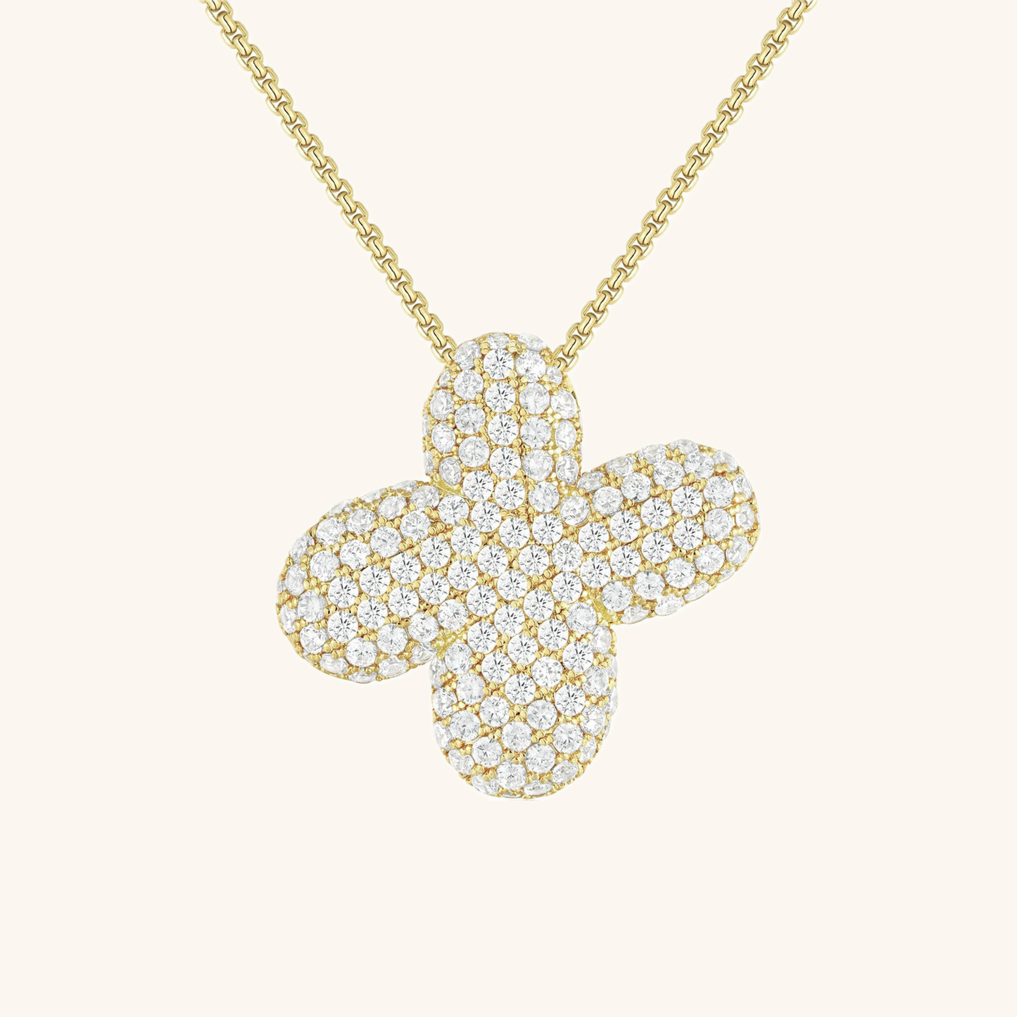Collier en Diamant Initial Bulle