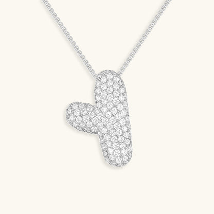 Collier en Diamant Initial Bulle