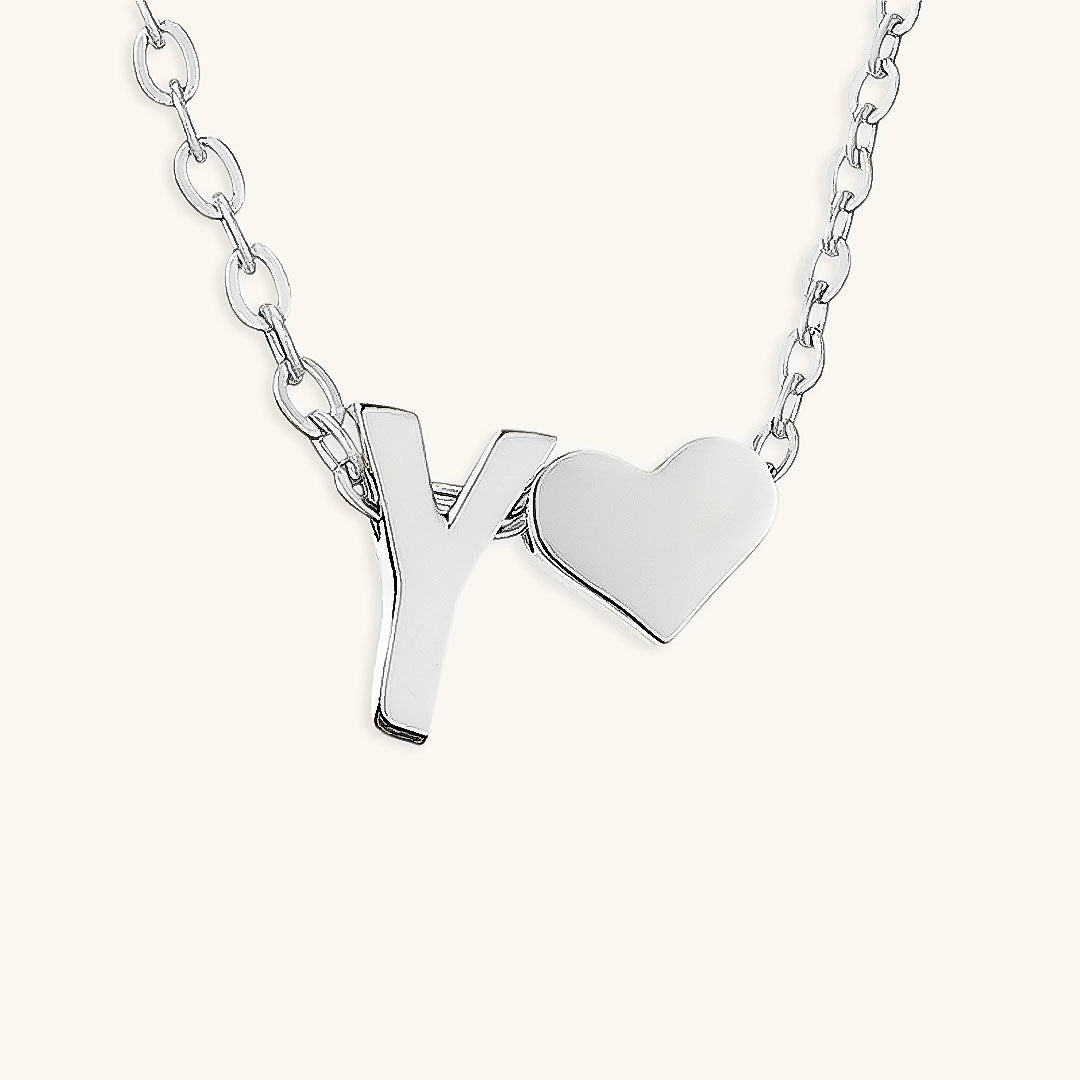 Collier En Or Avec Lettre Initiale Ria