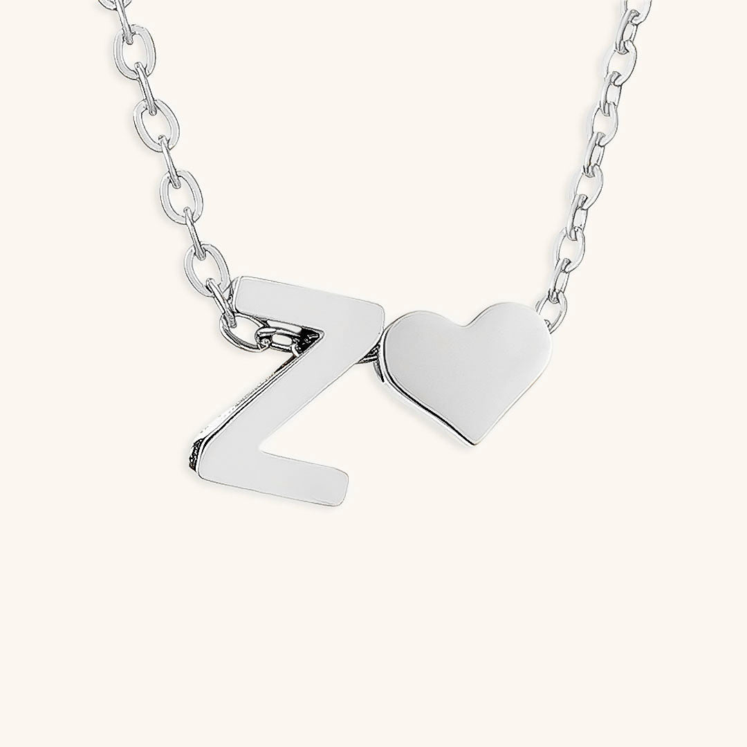 Collier En Or Avec Lettre Initiale Ria