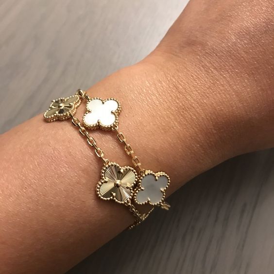 Trèfle | Bracelet – Or