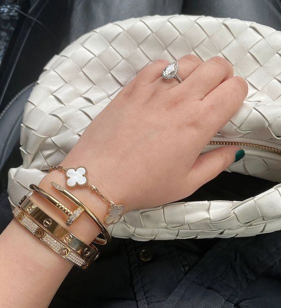 Bracelet Francesca en Diamants Bagliore Doré