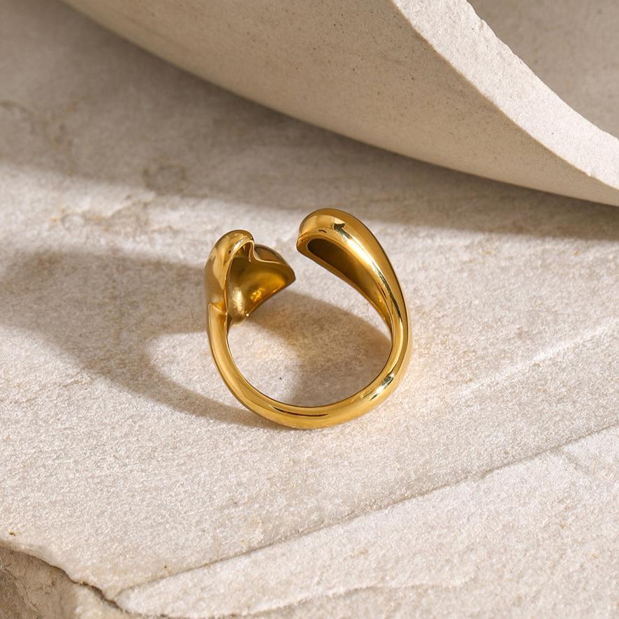 Bague en Or Abstraite