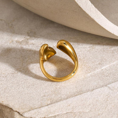 Bague en Or Abstraite