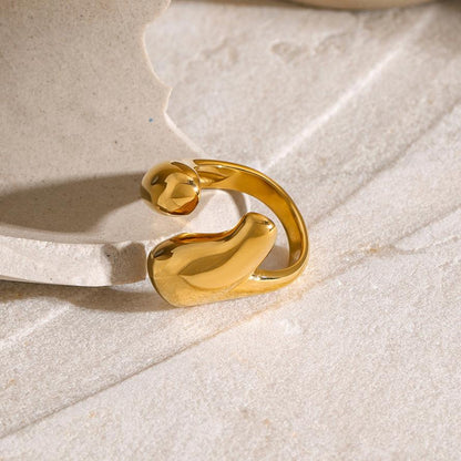 Bague en Or Abstraite