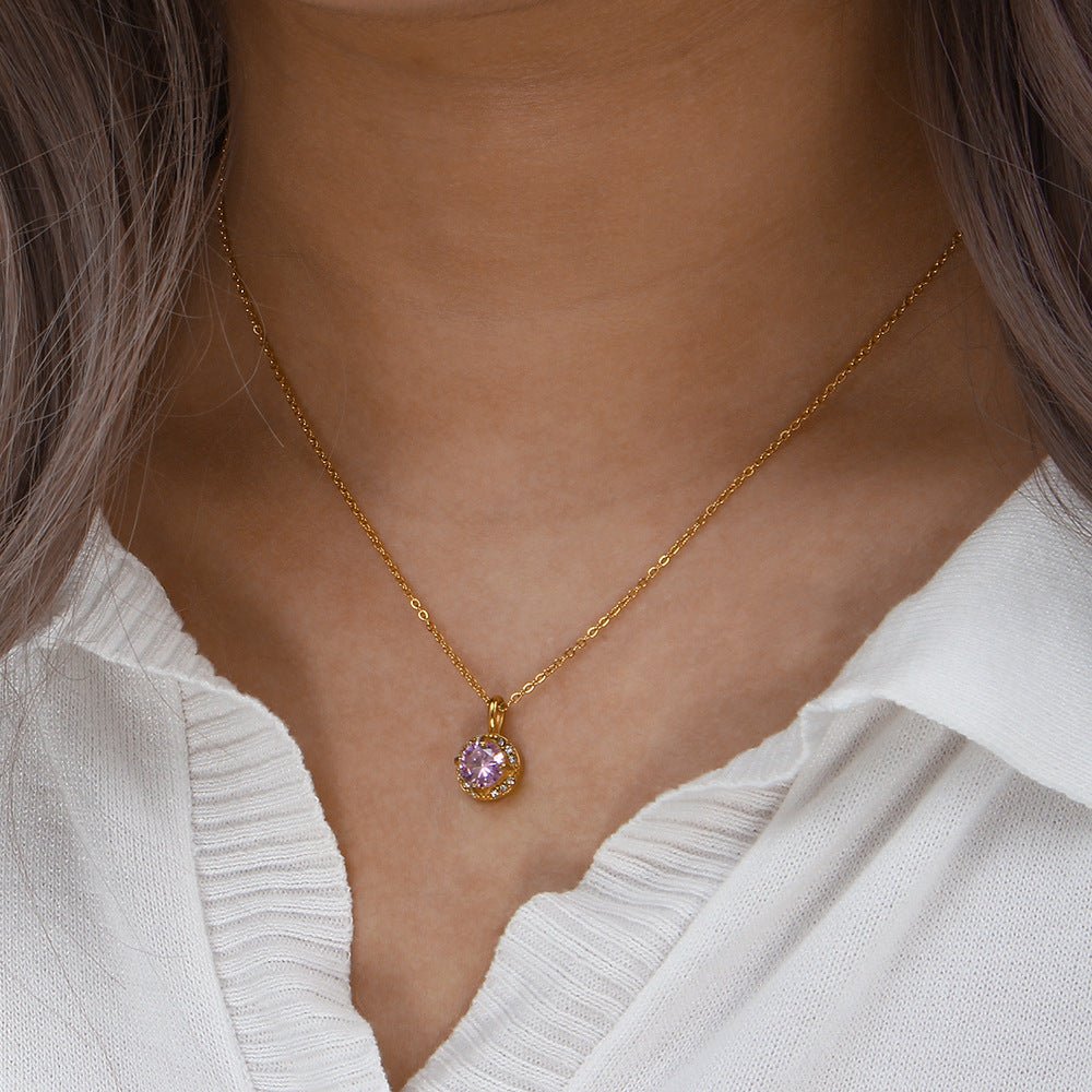 Collier en Gemmes Adora