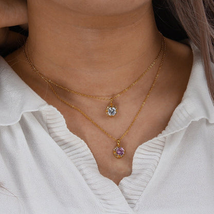 Collier en Gemmes Adora