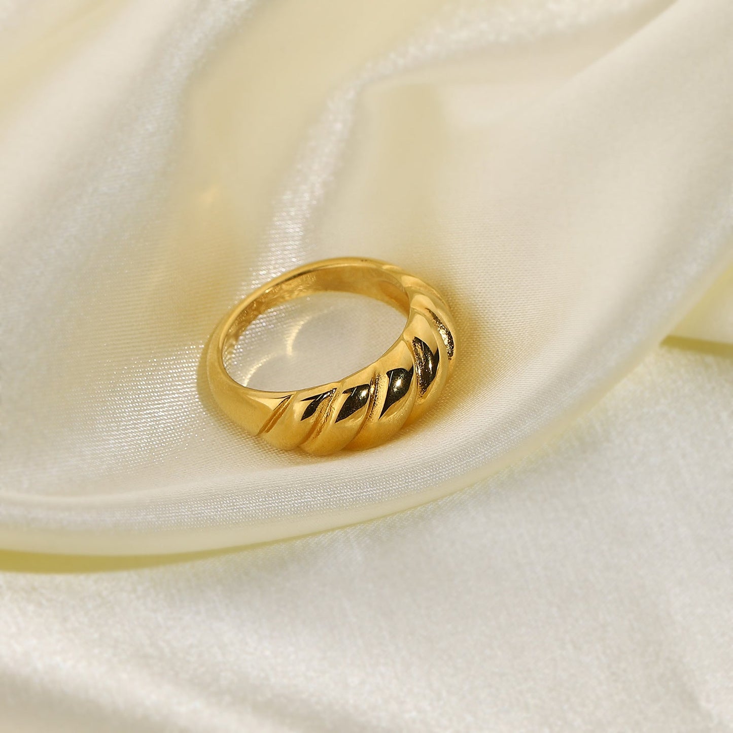 Bague Croissant en Or Amaia