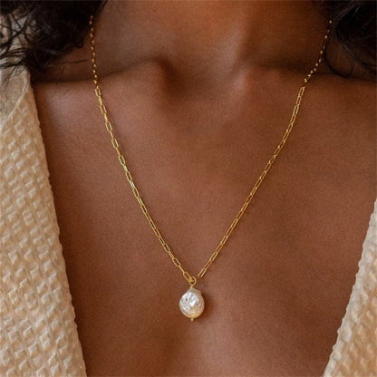Collier en Perles d'Eau Douce Angelica