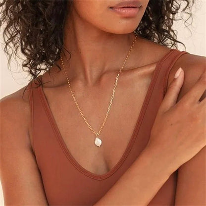 Collier en Perles d'Eau Douce Angelica