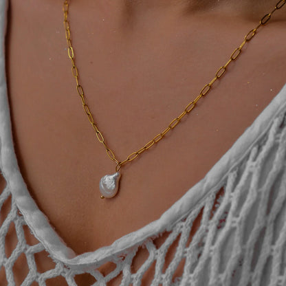 Collier en Perles d'Eau Douce Angelica