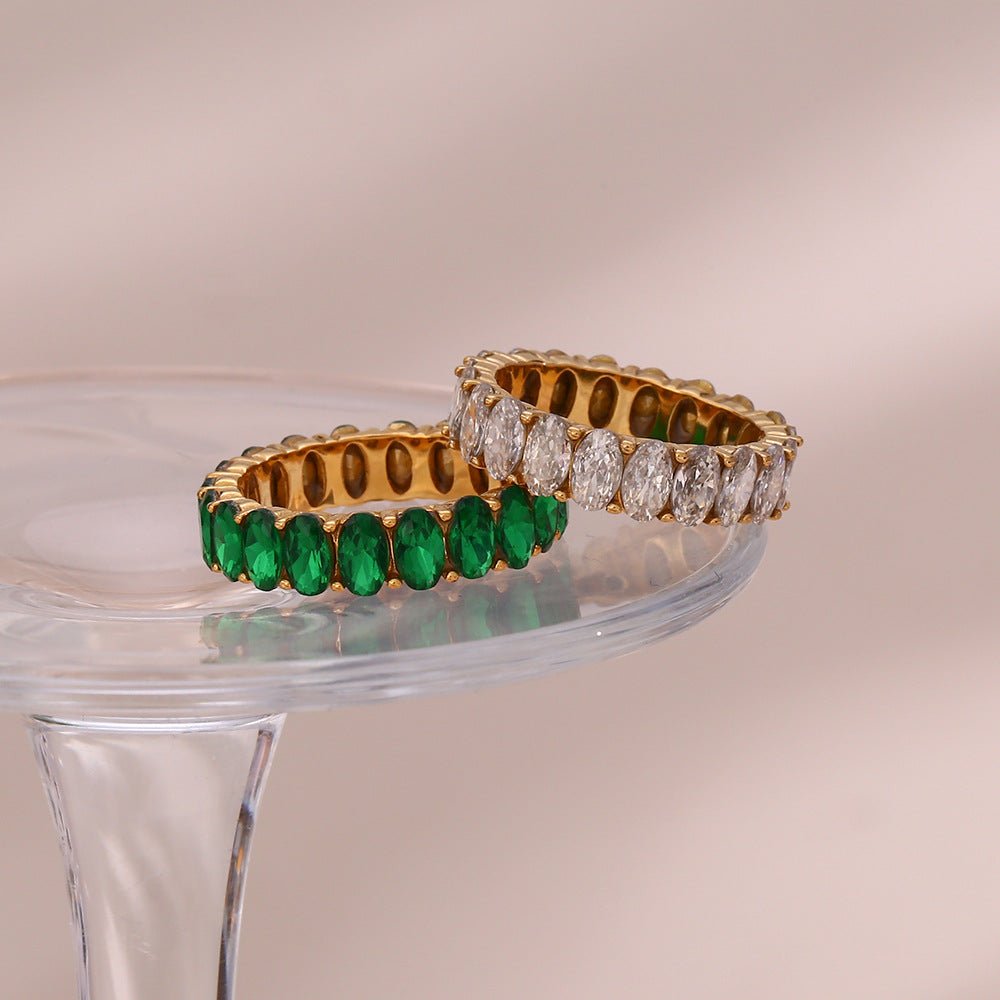 Bague en Simulant Diamant Antoinette en Or