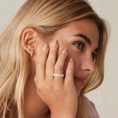 Bague en Simulant Diamant Antoinette en Or