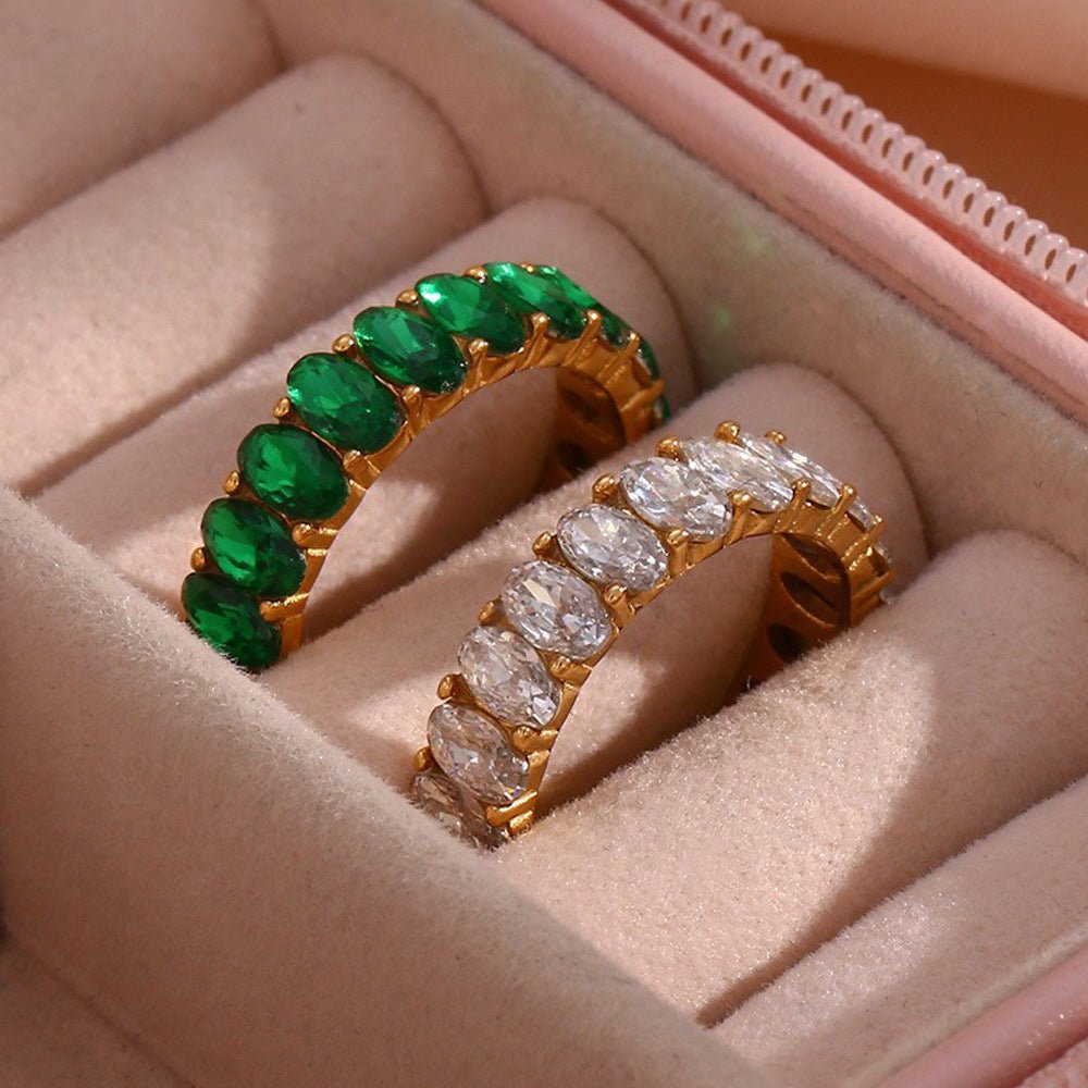 Bague en Simulant Diamant Antoinette en Or