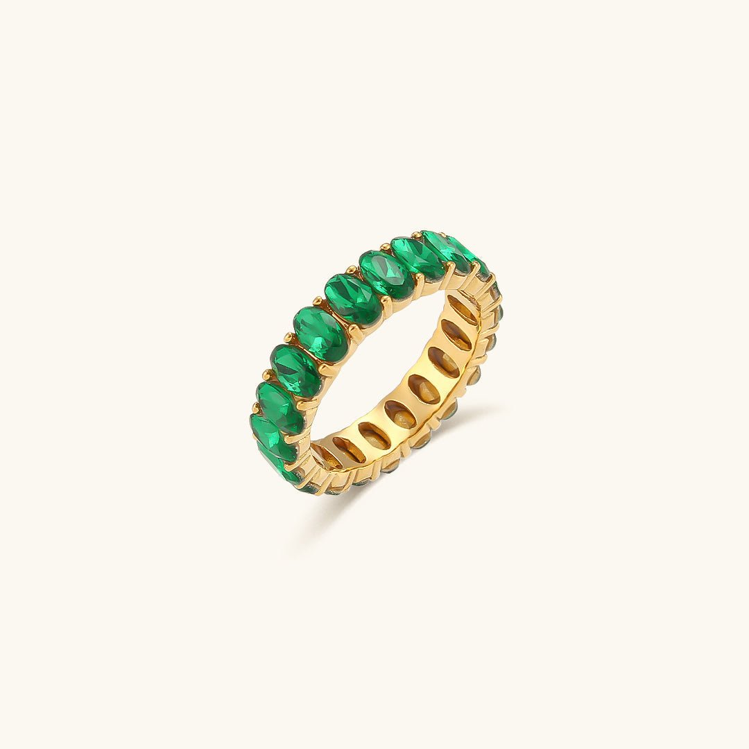 Bague en Simulant Diamant Antoinette en Or
