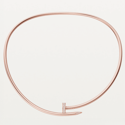 ASH ANNE - Collier en Diamant Or Rose