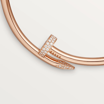 Collier Ash Emilia - Or Rose Avec Diamants