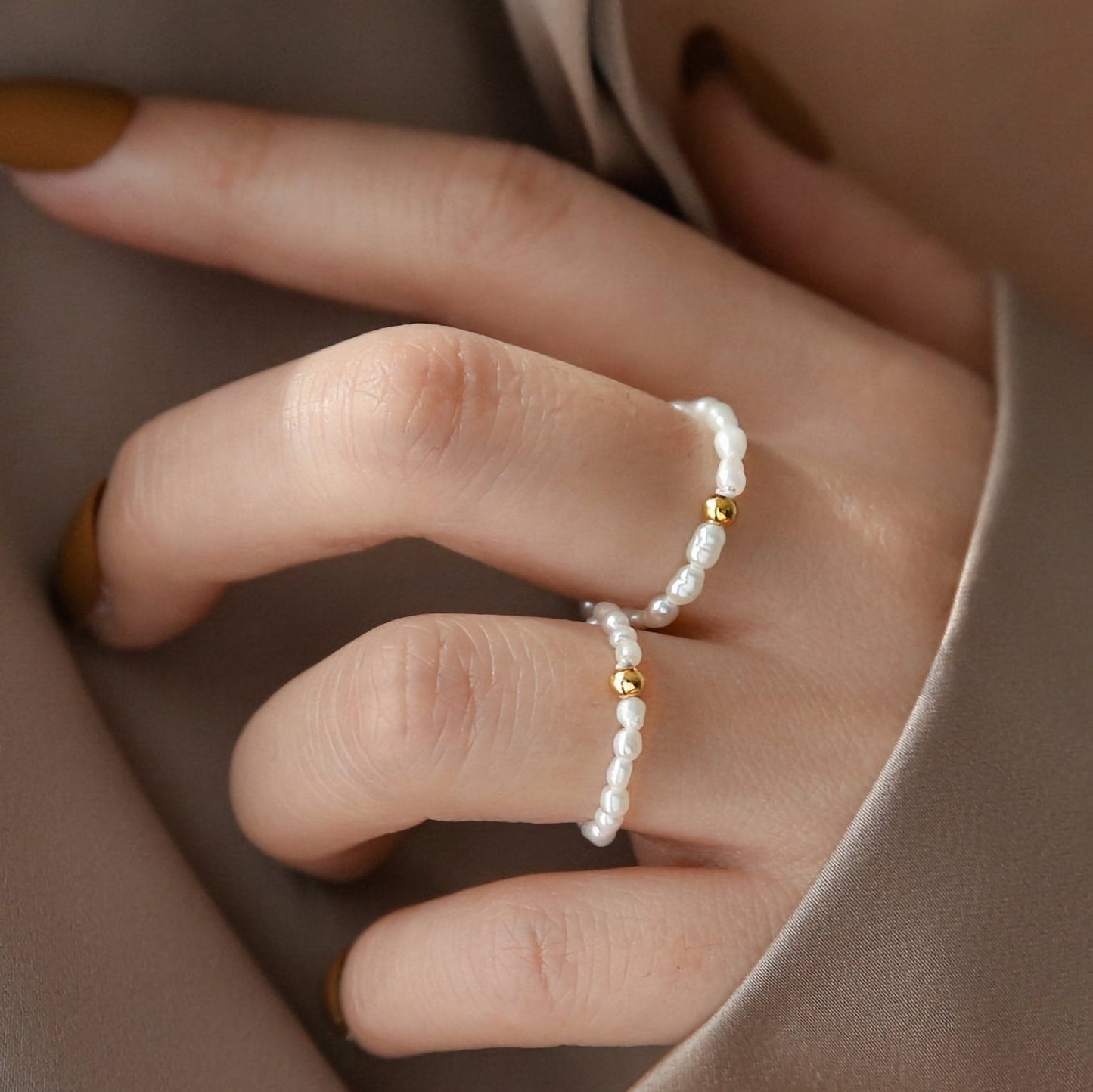 Bague en Perles Aurora