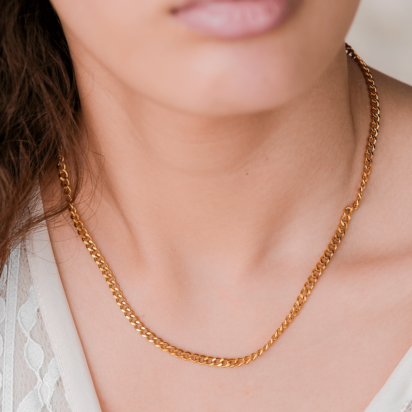 Collier en Chaîne en Or Avana