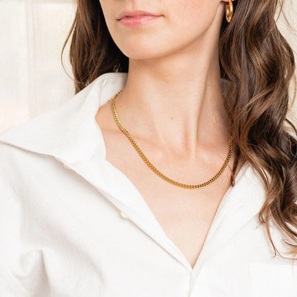 Collier en Chaîne en Or Avana