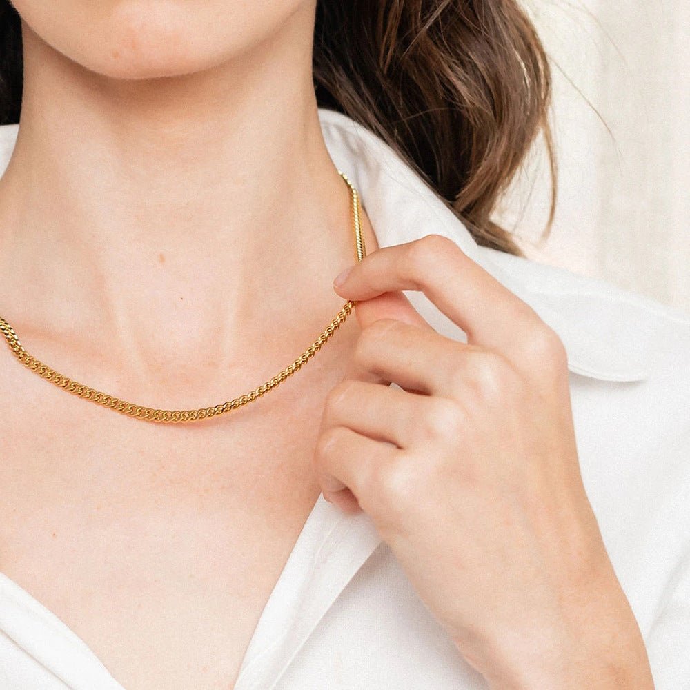 Collier en Chaîne en Or Avana