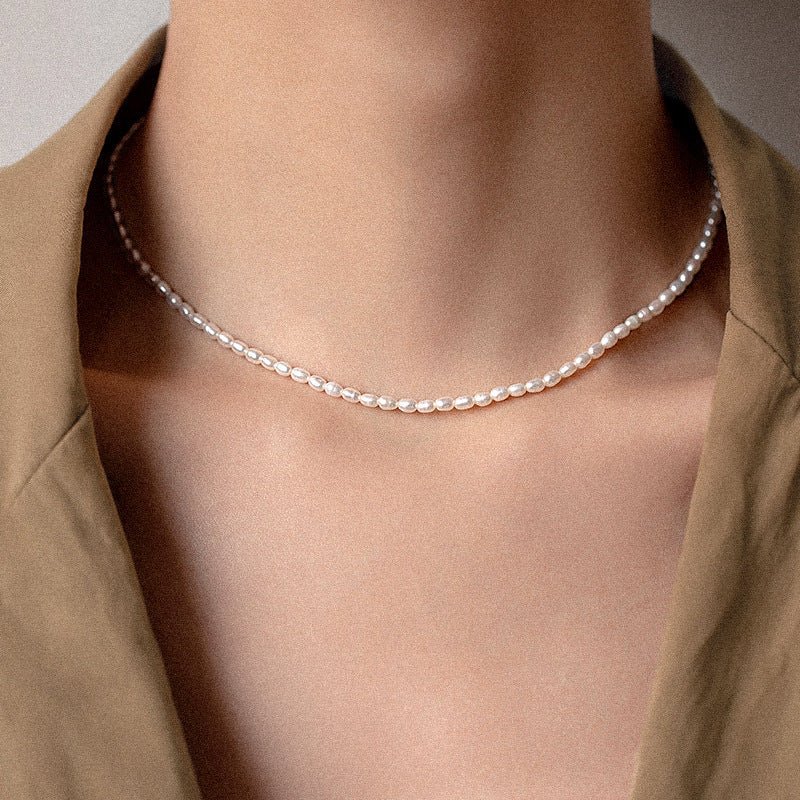 Collier Avaria en Perles d'Eau Douce