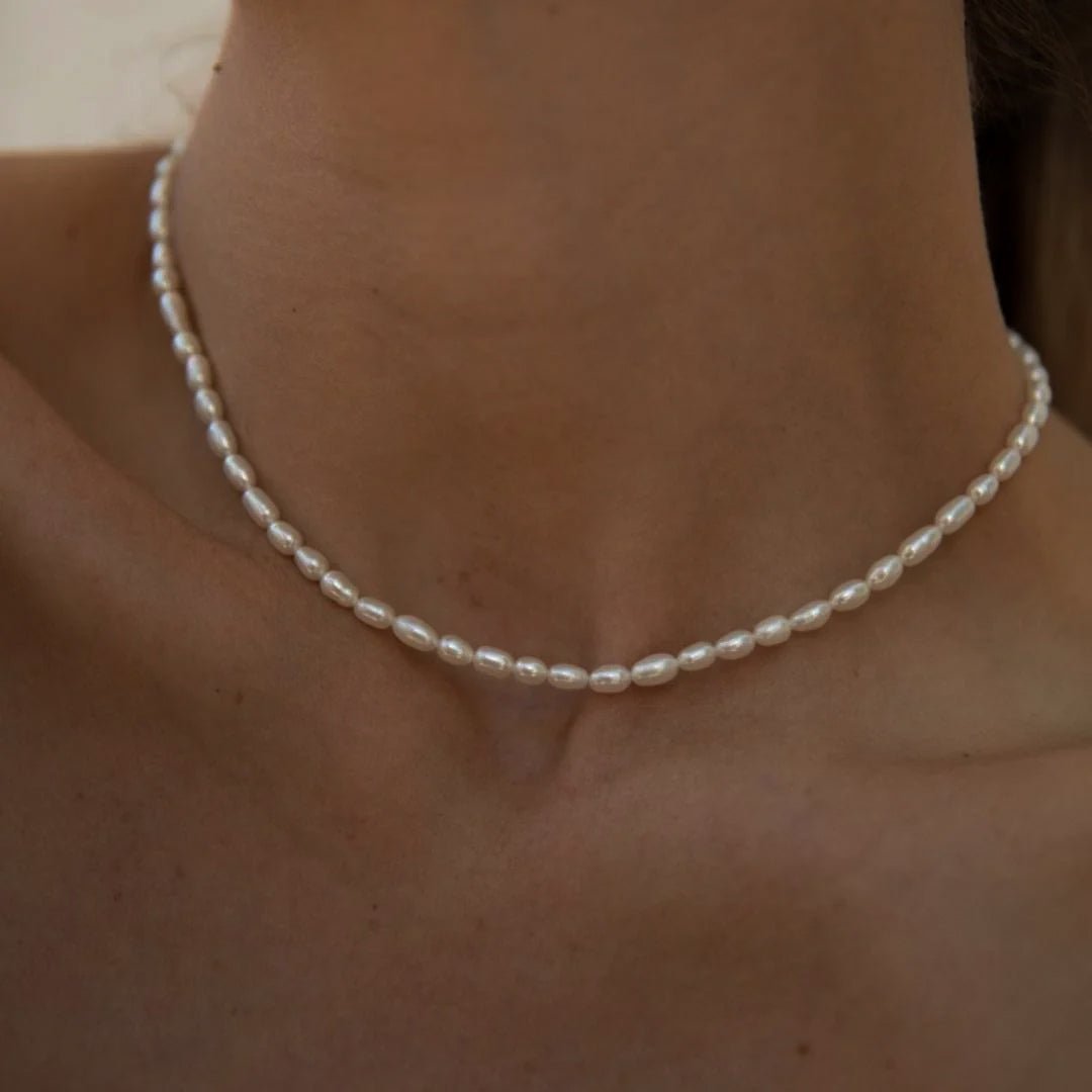Collier Avaria en Perles d'Eau Douce
