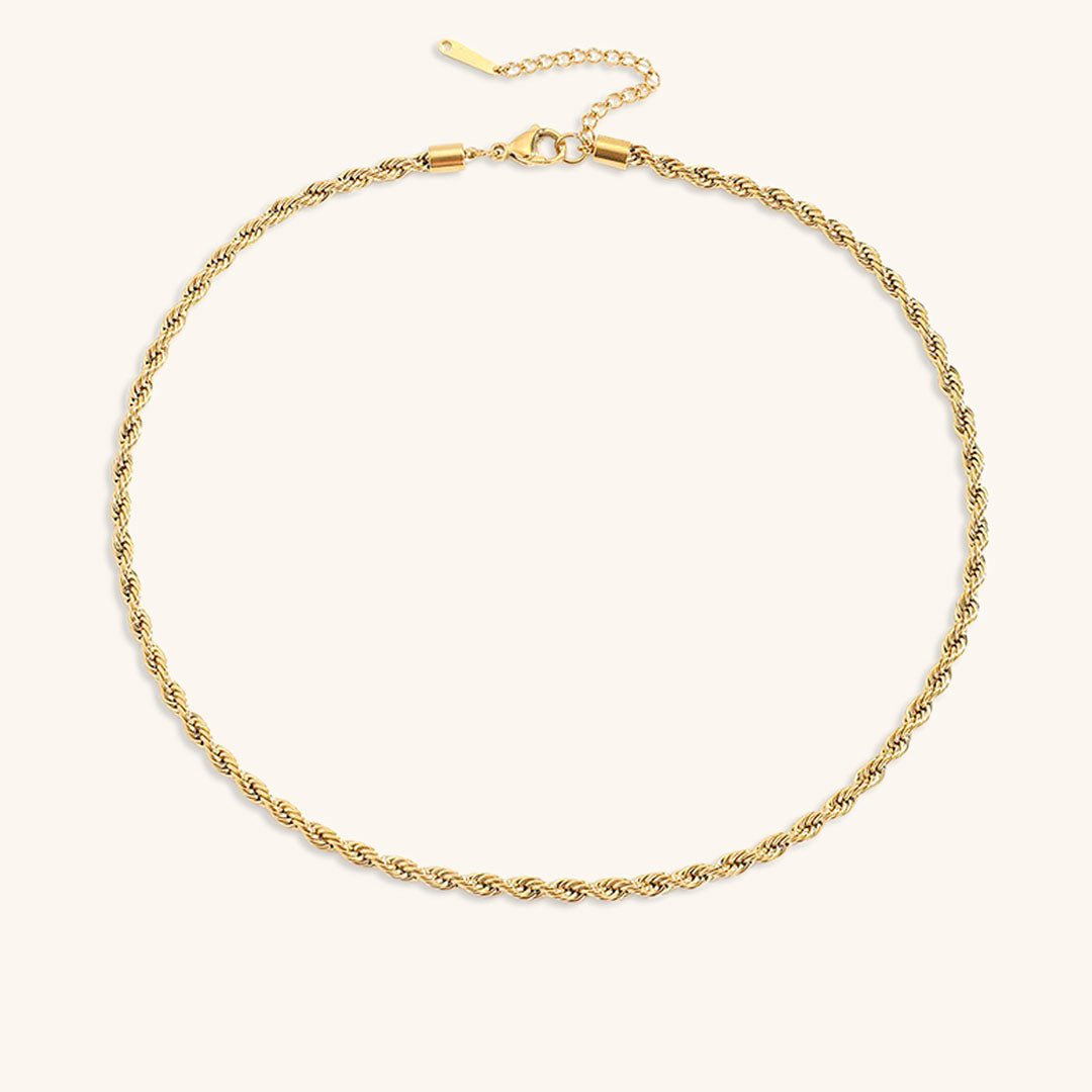 Collier en Chaîne Ropes Bianca en Or