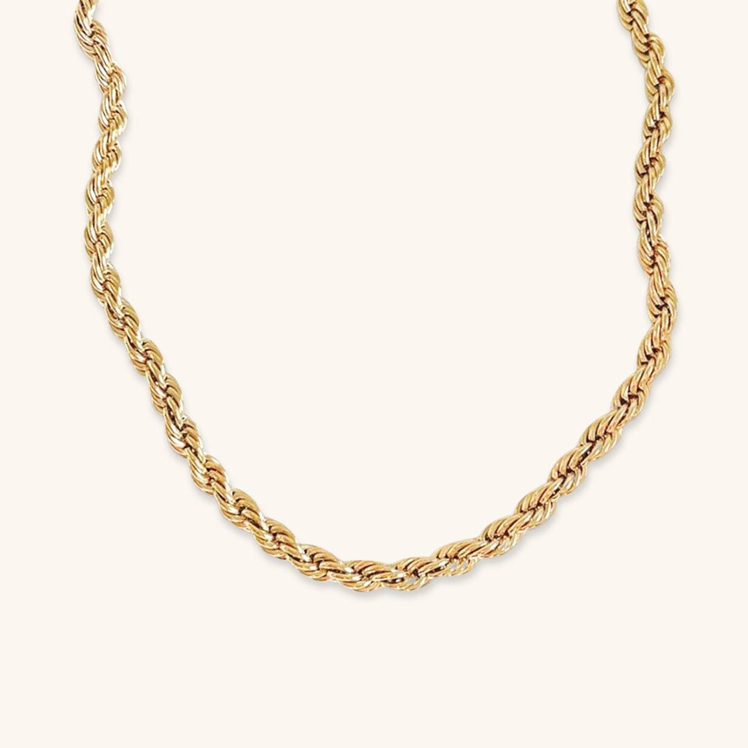 Collier en Chaîne Ropes Bianca en Or