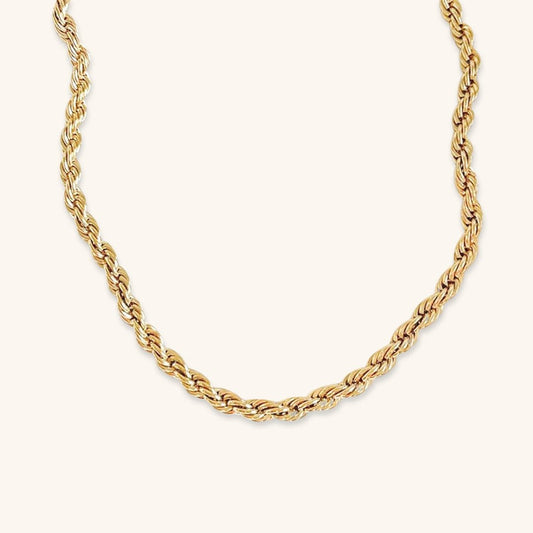 Collier en Chaîne Ropes Bianca en Or