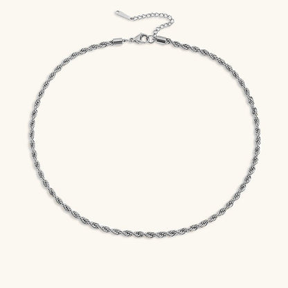Collier en Chaîne Ropes Bianca en Or