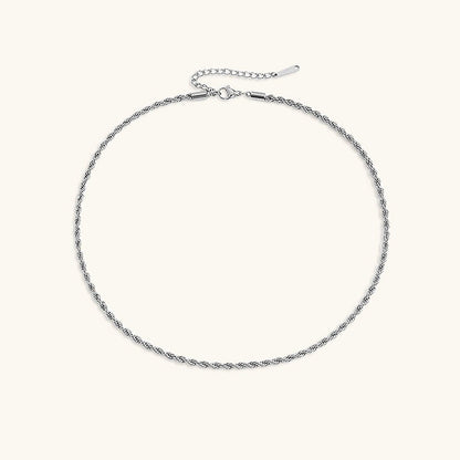 Collier en Chaîne Ropes Bianca en Or