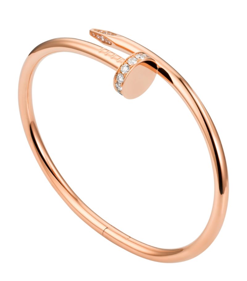 Bracelet Clou Élégance Deluxe en Or Rose
