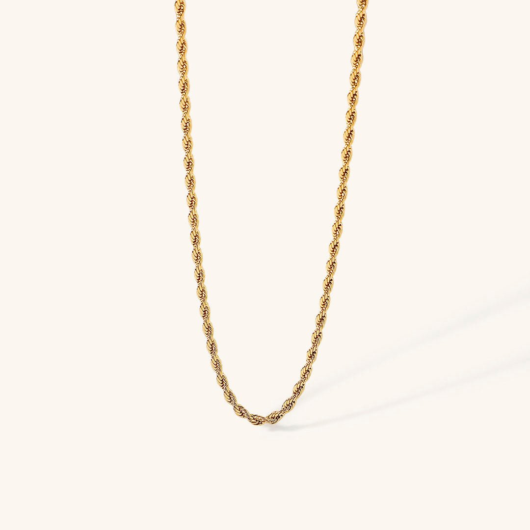 Collier en Chaîne Rope Doré