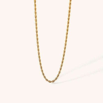 Collier en Chaîne Rope Doré