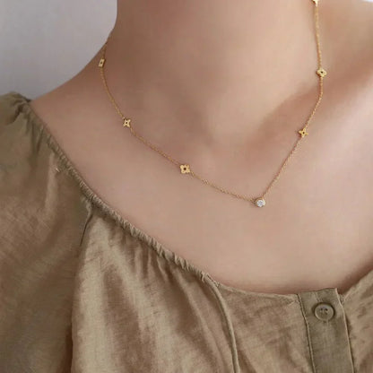 Trèfle | Collier – Or