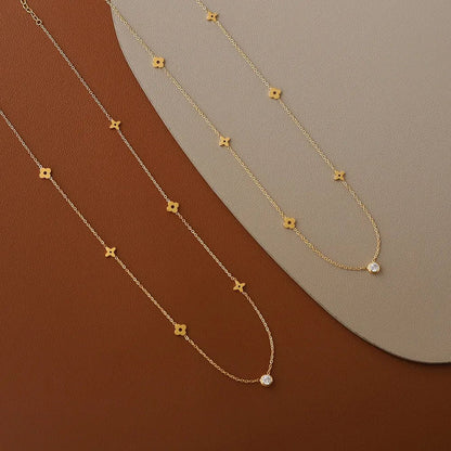 Trèfle | Collier – Or