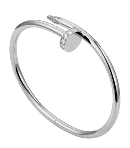 Bracciale en Argent Eleonora Silver Lyster avec Diamants