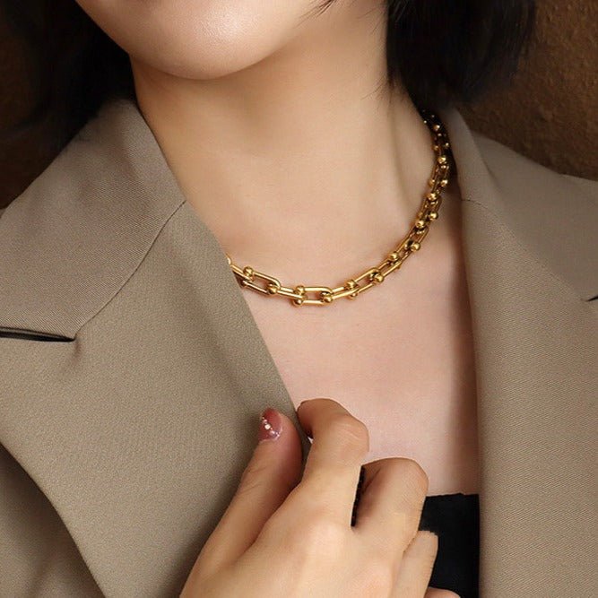 Collier en Chaîne Or Cascade