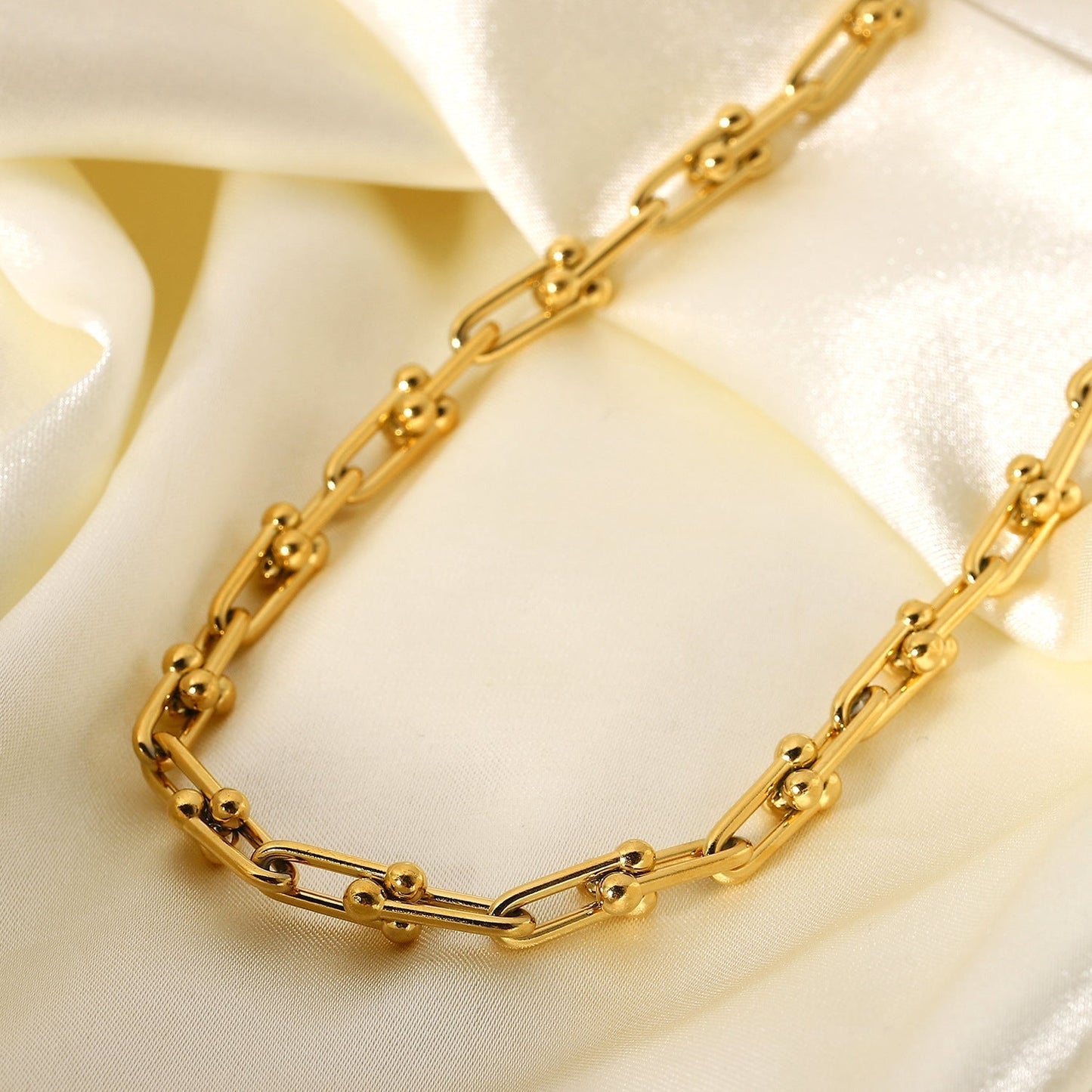 Collier en Chaîne Or Cascade