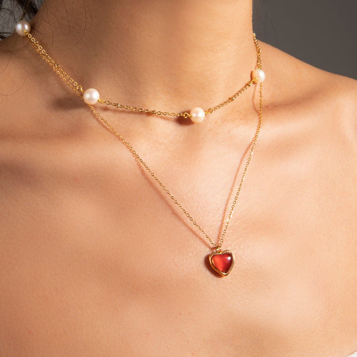 Collier Cœur En Or Cecily