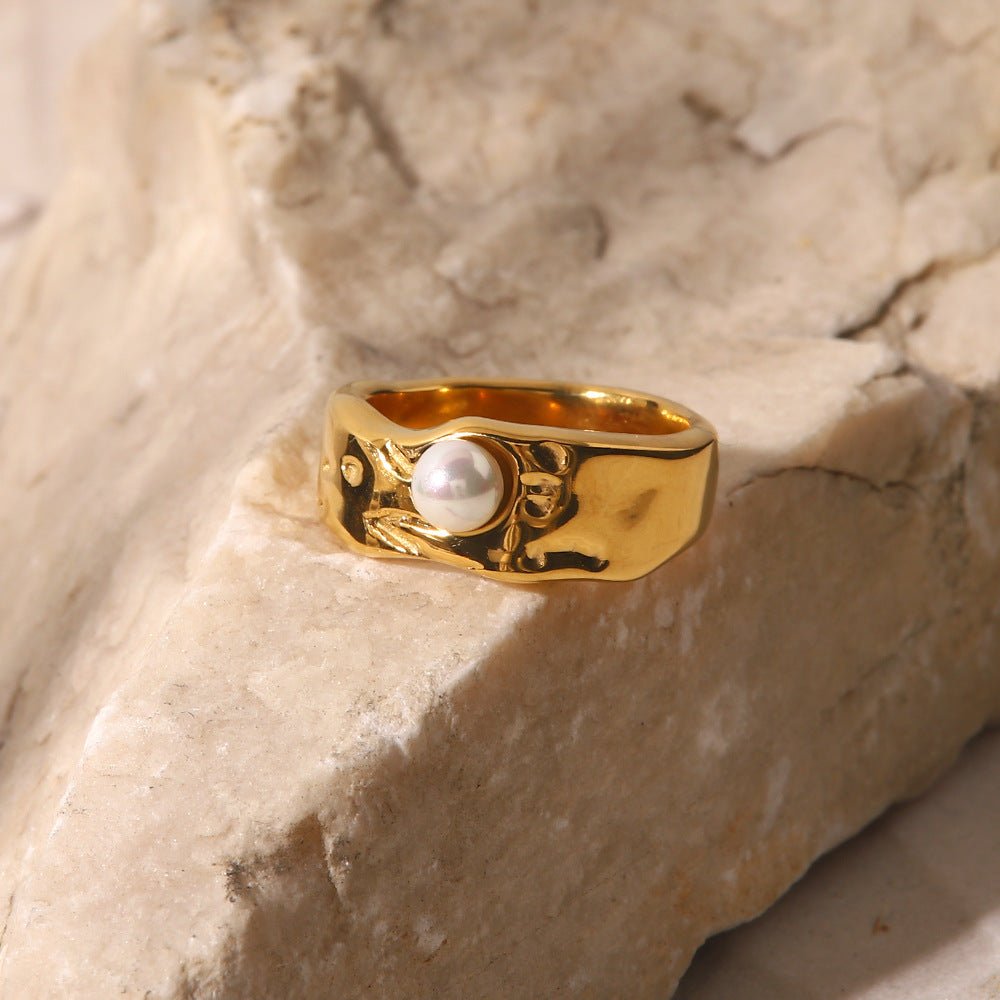Bague en Perle d'Eau Douce Cerulia