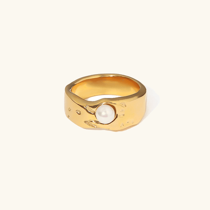 Bague en Perle d'Eau Douce Cerulia