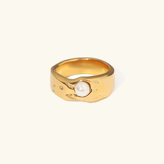 Bague en Perle d'Eau Douce Cerulia