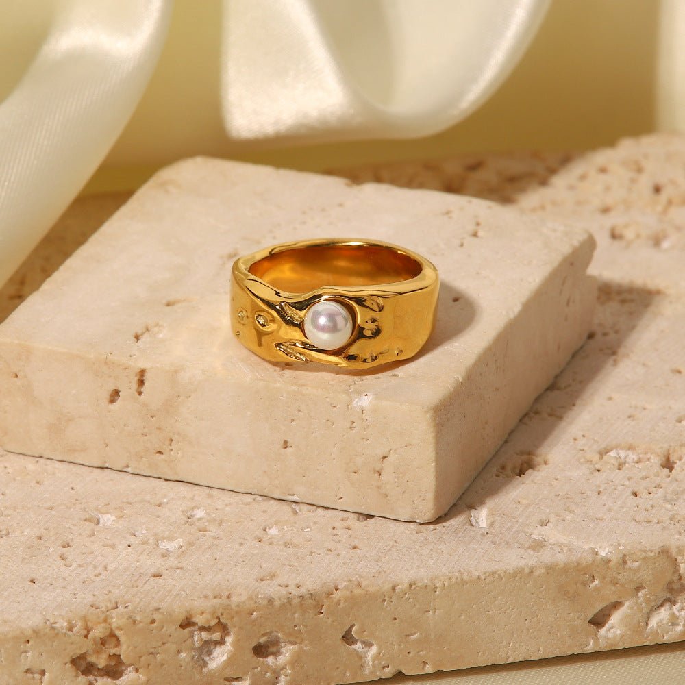 Bague en Perle d'Eau Douce Cerulia