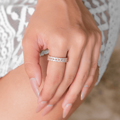 Bague en Or à Motifs Clarisse