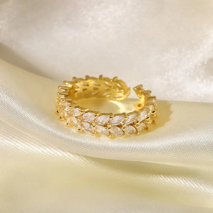 Bague en Or à Motifs Clarisse